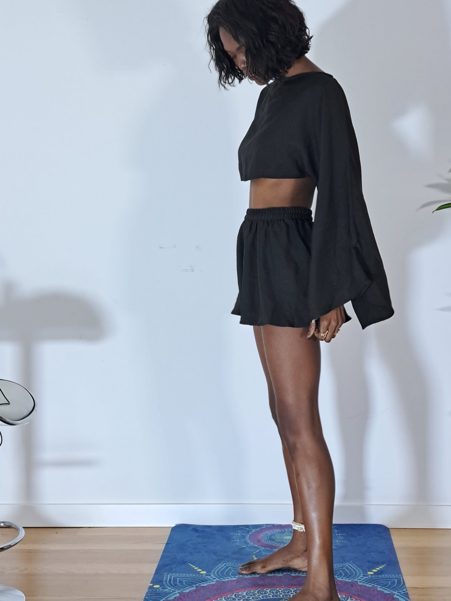 Conjunto Cropped & Shorts Conforto