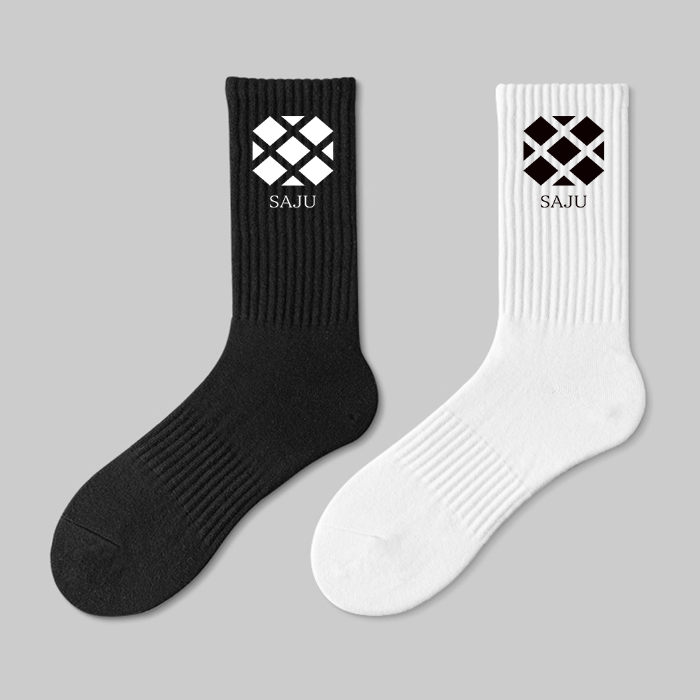 Meias Saju Logo - Casual Desportivo