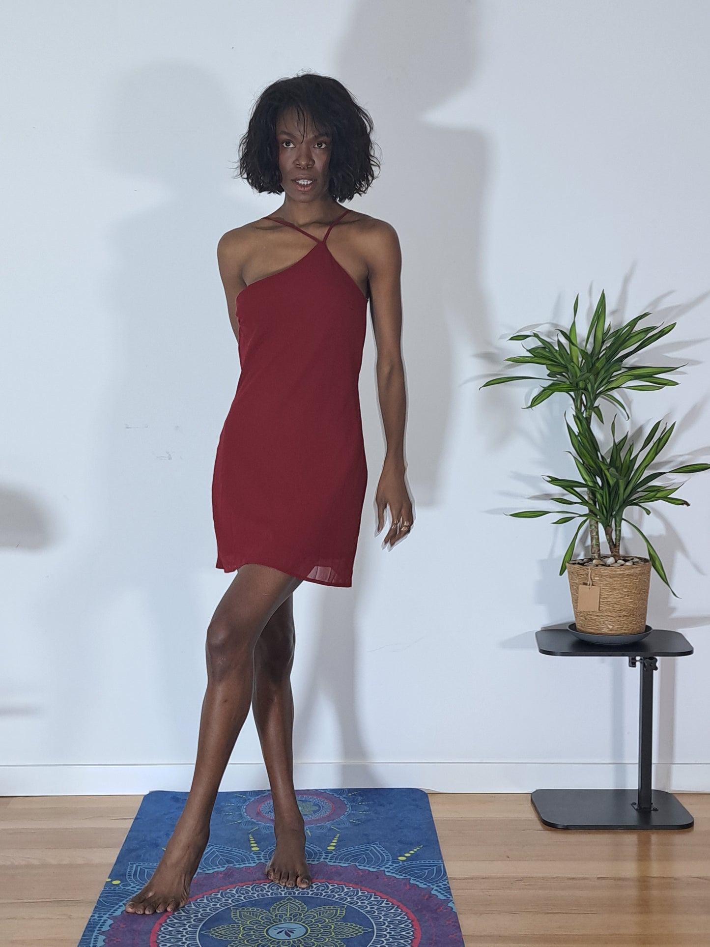 Vestido Paixão Solta  Alça Fina Fogo Suave -