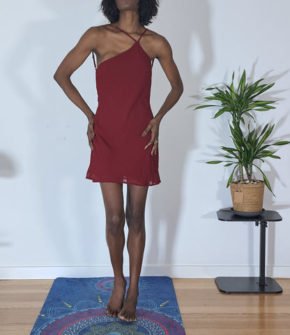 Vestido Paixão Solta  Alça Fina Fogo Suave -