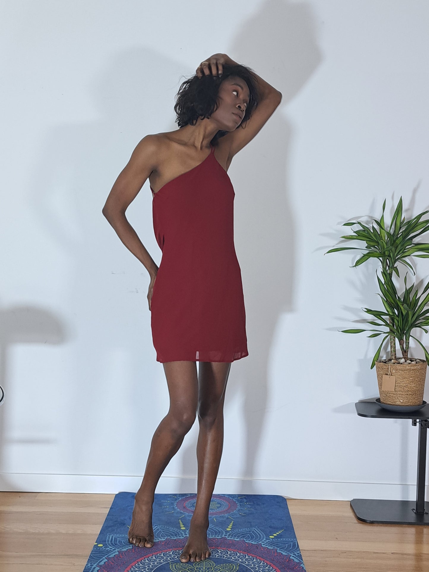 Vestido Paixão Solta  Alça Fina Fogo Suave -