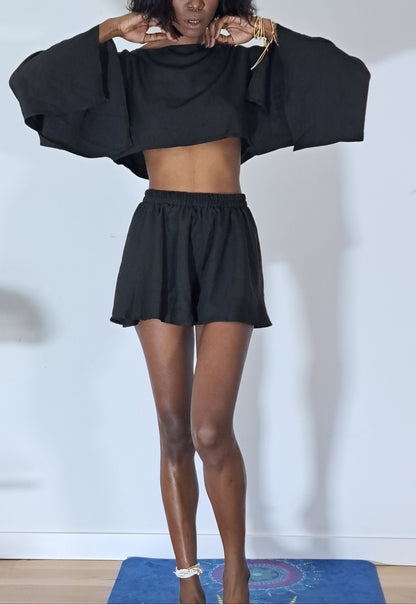 Conjunto Cropped & Shorts Conforto