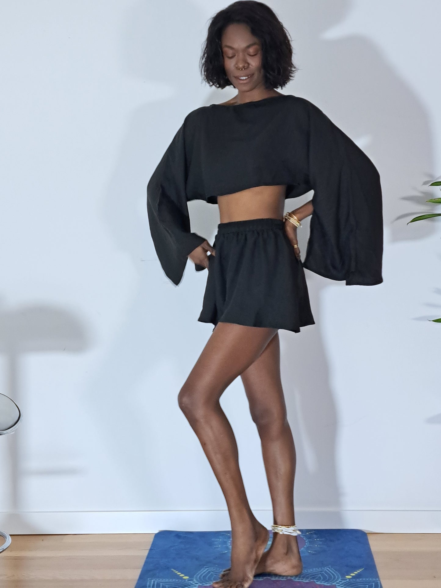 Conjunto Cropped & Shorts Conforto