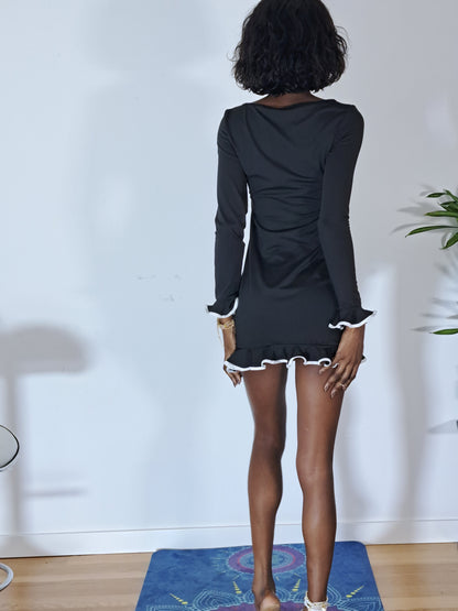 Vestido Preto Toque de Doçura-0084