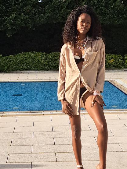 Camisa Casual  Estilo Leve e Versátil -0042