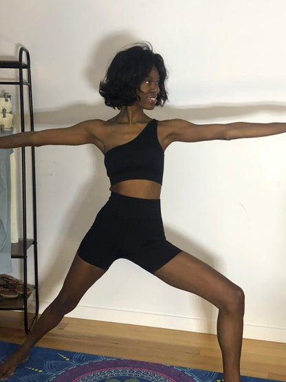 Conjuntos Top+Calções Cintura Alta