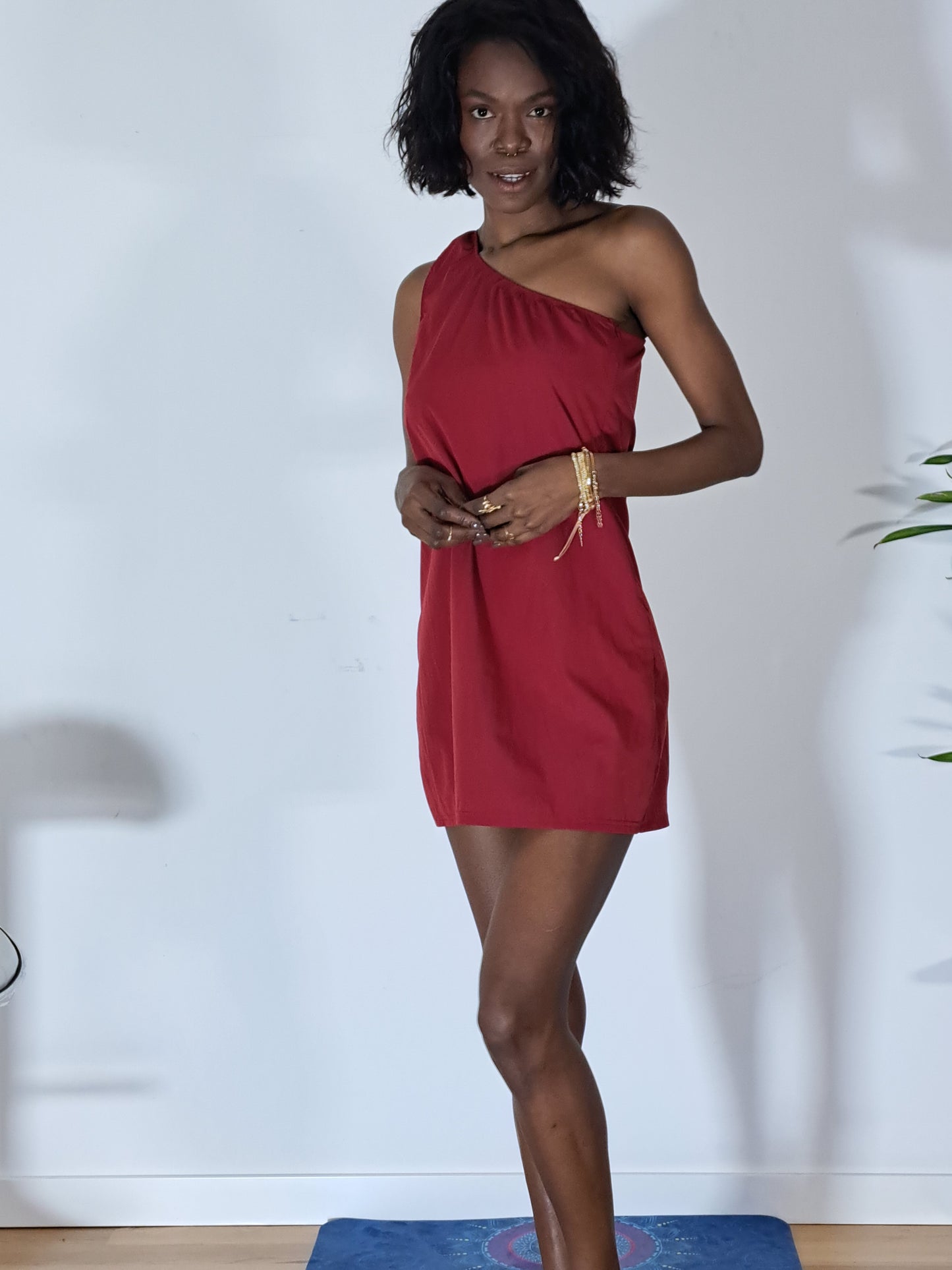 Vestido Pureza Selvagem Ombro Livre -0075