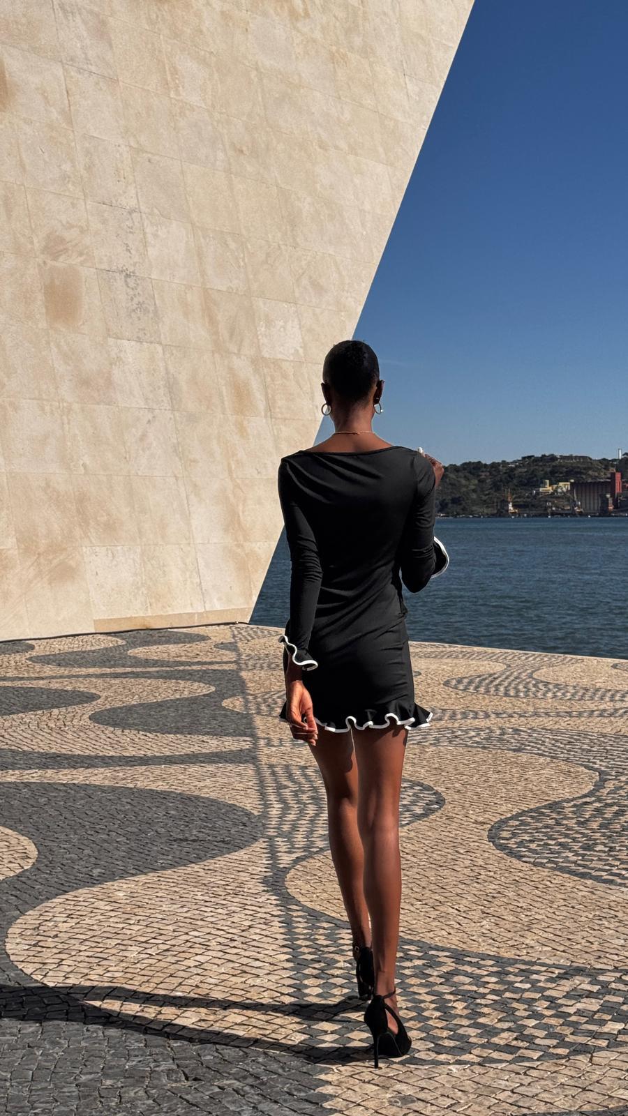 Vestido Preto Toque de Doçura-0084