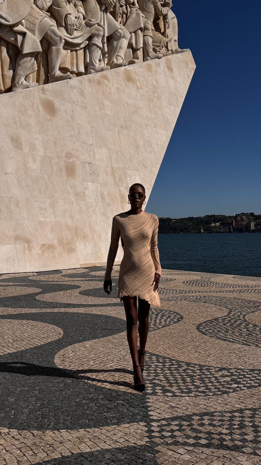 Vestido Croché Areia Dorada-0078