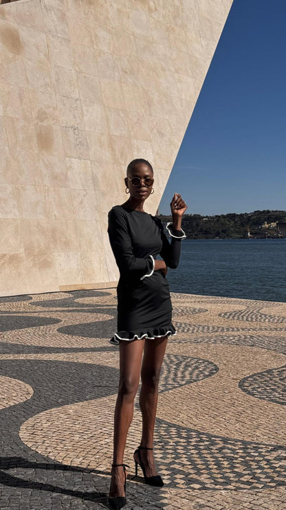 Vestido Preto Toque de Doçura-0084