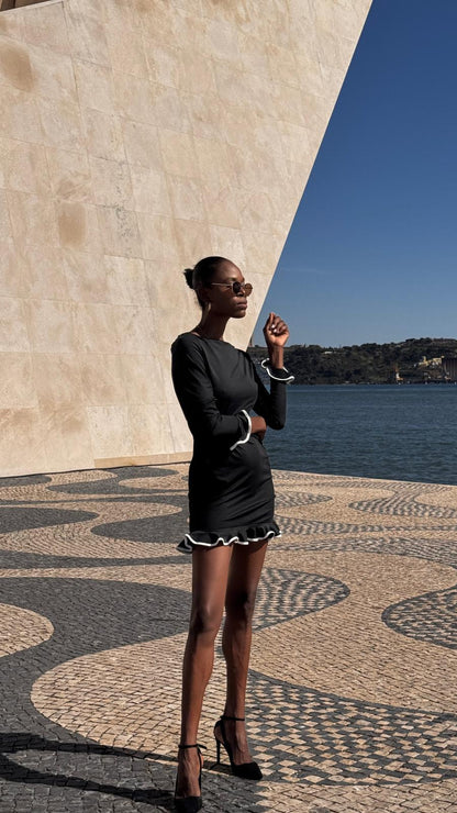 Vestido Preto Toque de Doçura-0084